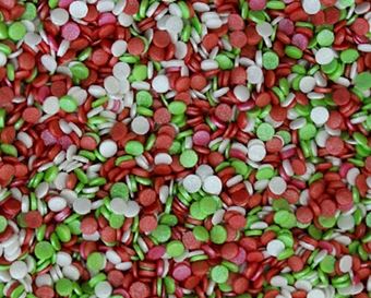 Picture of CHRISTMAS SUGAR CONFETTI MIX X1G MIN 50G
